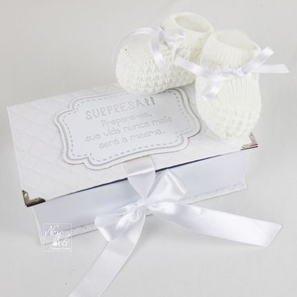 sapatinhos para anunciar gravidez