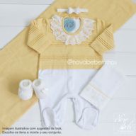 Kit-Maternidade-tricot-nervurinhas-amarelo